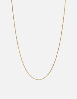 Venetian Chain Necklace, 14k Gold
