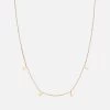 Numerus Necklace, 14k Gold