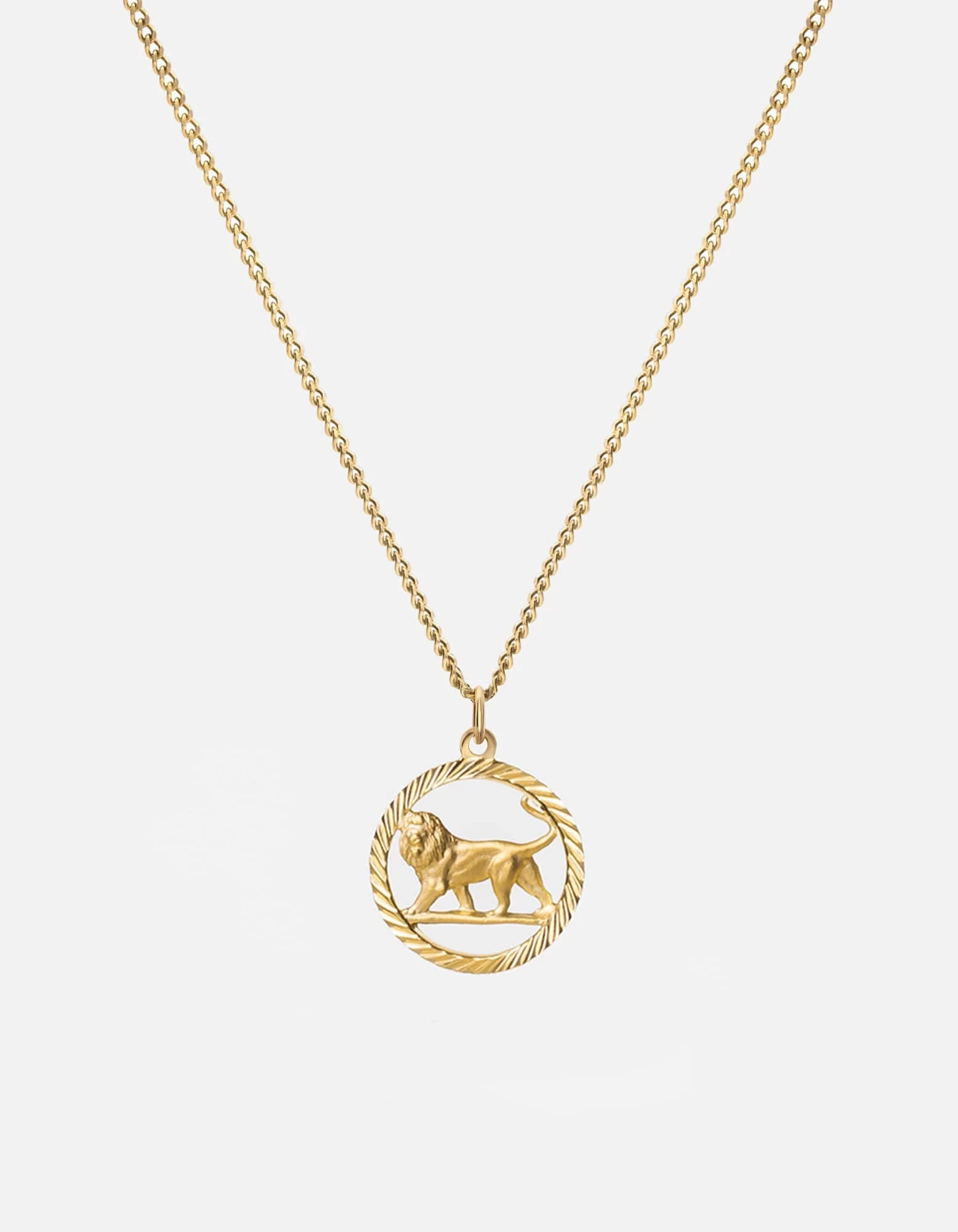 Lev Lion Necklace, Gold Vermeil 3 Lev Lion Necklace, Gold Vermeil
