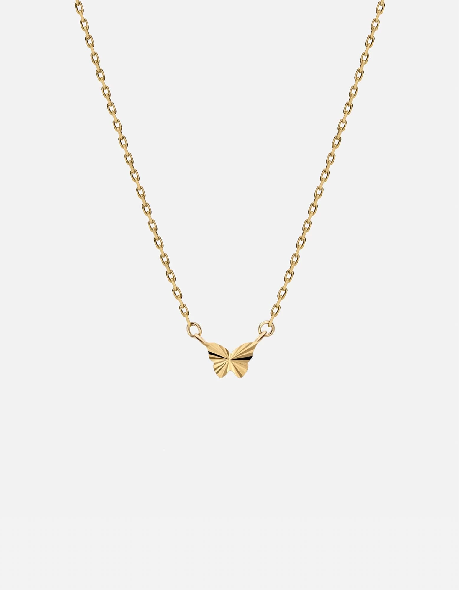 Asa Butterfly Necklace, 14k Gold 4 Asa Butterfly Necklace, 14k Gold - Image 2
