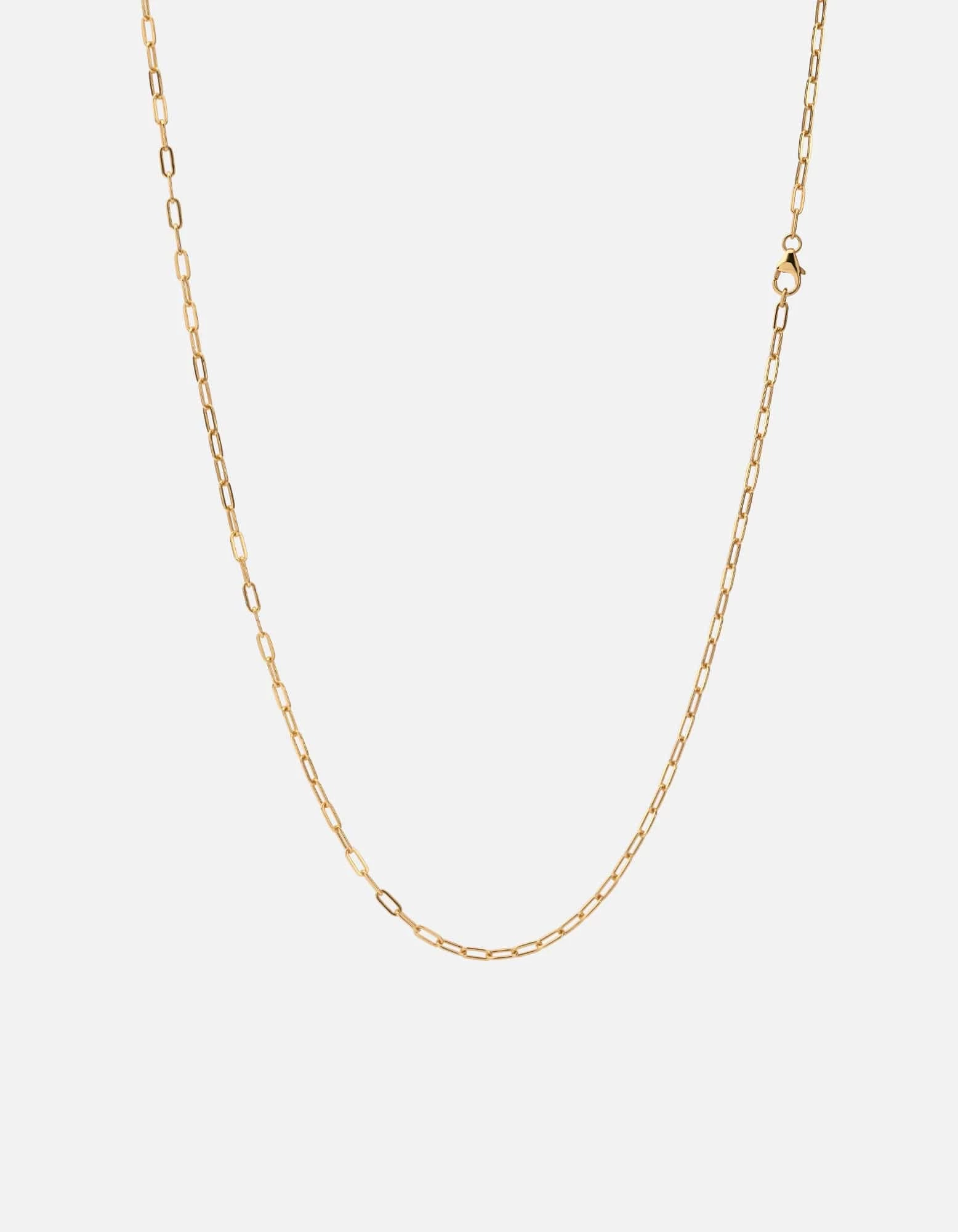 2.5mm Volt Link Cable Chain Necklace, 14k Gold 4 2.5mm Volt Link Cable Chain Necklace, 14k Gold - Image 2