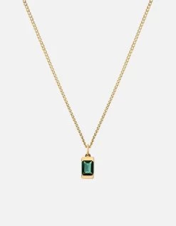 Valor Quartz Necklace, Gold