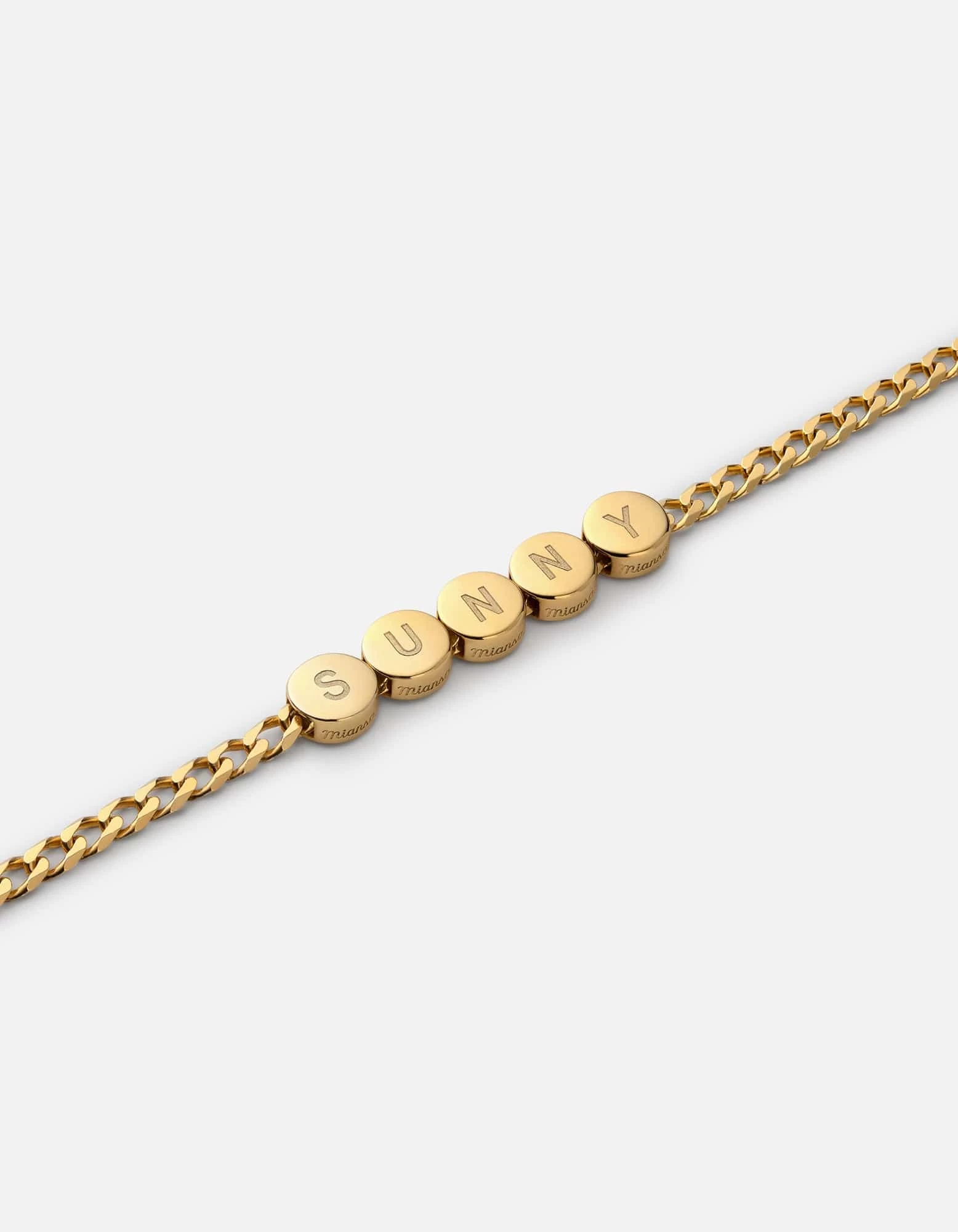 Type Chain Necklace, Gold Vermeil 5 Type Chain Necklace, Gold Vermeil - Image 3
