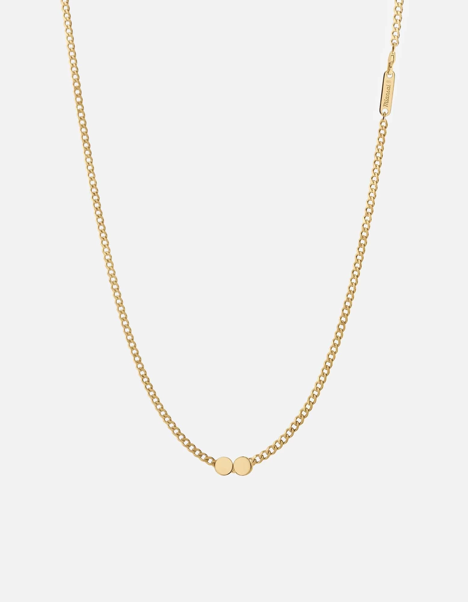 Type Chain Necklace, Gold Vermeil 8 Type Chain Necklace, Gold Vermeil - Image 6
