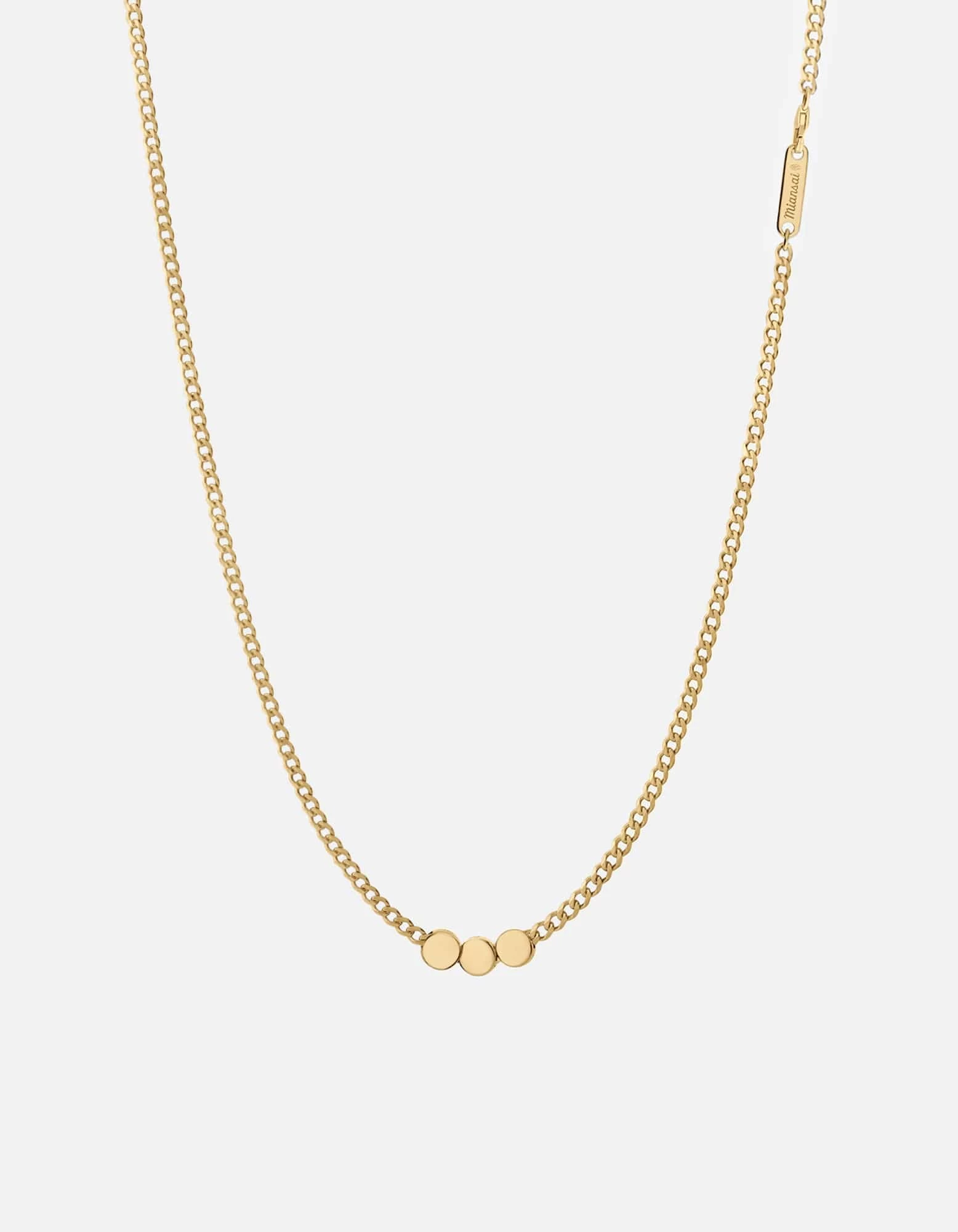 Type Chain Necklace, Gold Vermeil 12 Type Chain Necklace, Gold Vermeil - Image 10