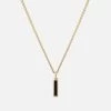 Slim Totem Onyx Necklace, Gold Vermeil -Online Fashion Accessories 103 0562 color black 01 8a10fad9 e3fc 42b7 8ea2 8f5511836098