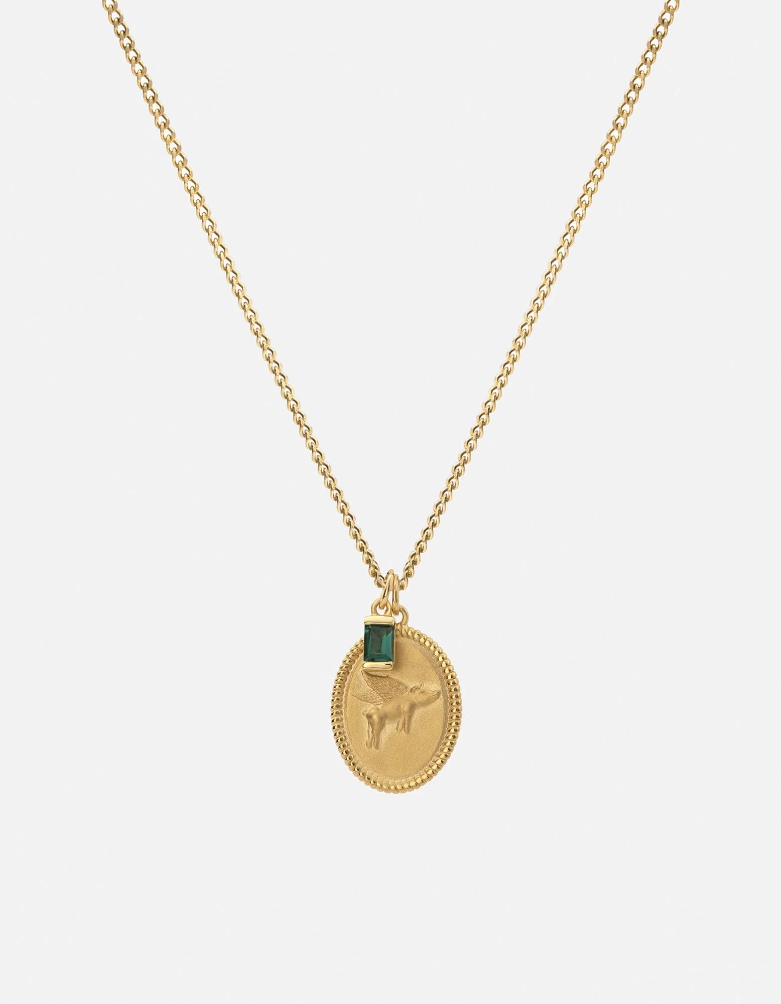 When Pigs Fly Quartz Necklace, Gold Vermeil 3 When Pigs Fly Quartz Necklace, Gold Vermeil