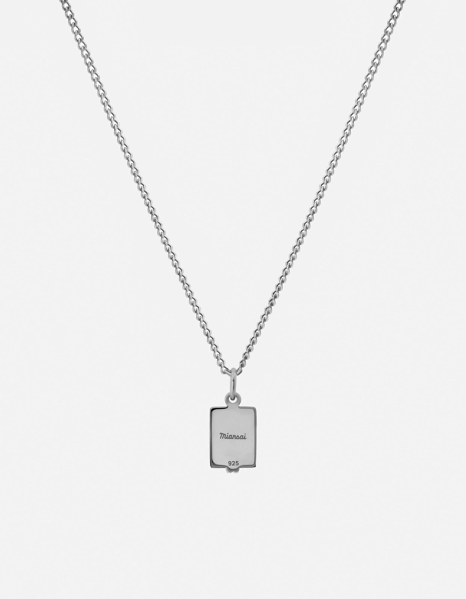 Paolo Onyx Necklace, Sterling Silver 4 Paolo Onyx Necklace, Sterling Silver - Image 2