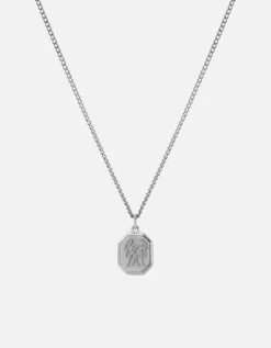 Zodiac Nyle Necklace, Sterling Silver -Online Fashion Accessories 103 0587 color geminipolishedsilver 01