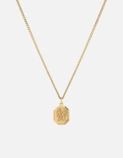 Zodiac Nyle Necklace, Gold Vermeil -Online Fashion Accessories 103 0588 color geminipolishedgold 01 4d09e205 7fa3 4b6c a3a7 0b6612ad3c04