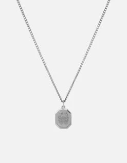 Zodiac Nyle Necklace, Sterling Silver -Online Fashion Accessories 103 0589 color cancerpolishedsilver 01
