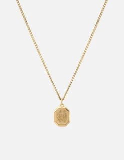 Zodiac Nyle Necklace, Gold Vermeil -Online Fashion Accessories 103 0590 color cancerpolishedgold 01 ed97fae3 340d 4b26 b25b 56487c2726ad