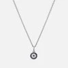 Ojos Necklace, Sterling Silver/Blue