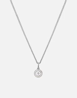 Ojos Necklace, Sterling Silver/Green -Online Fashion Accessories 103 0609 color linen 01 ac3eba94 2f21 4013 9b37 d420b7d9c56e