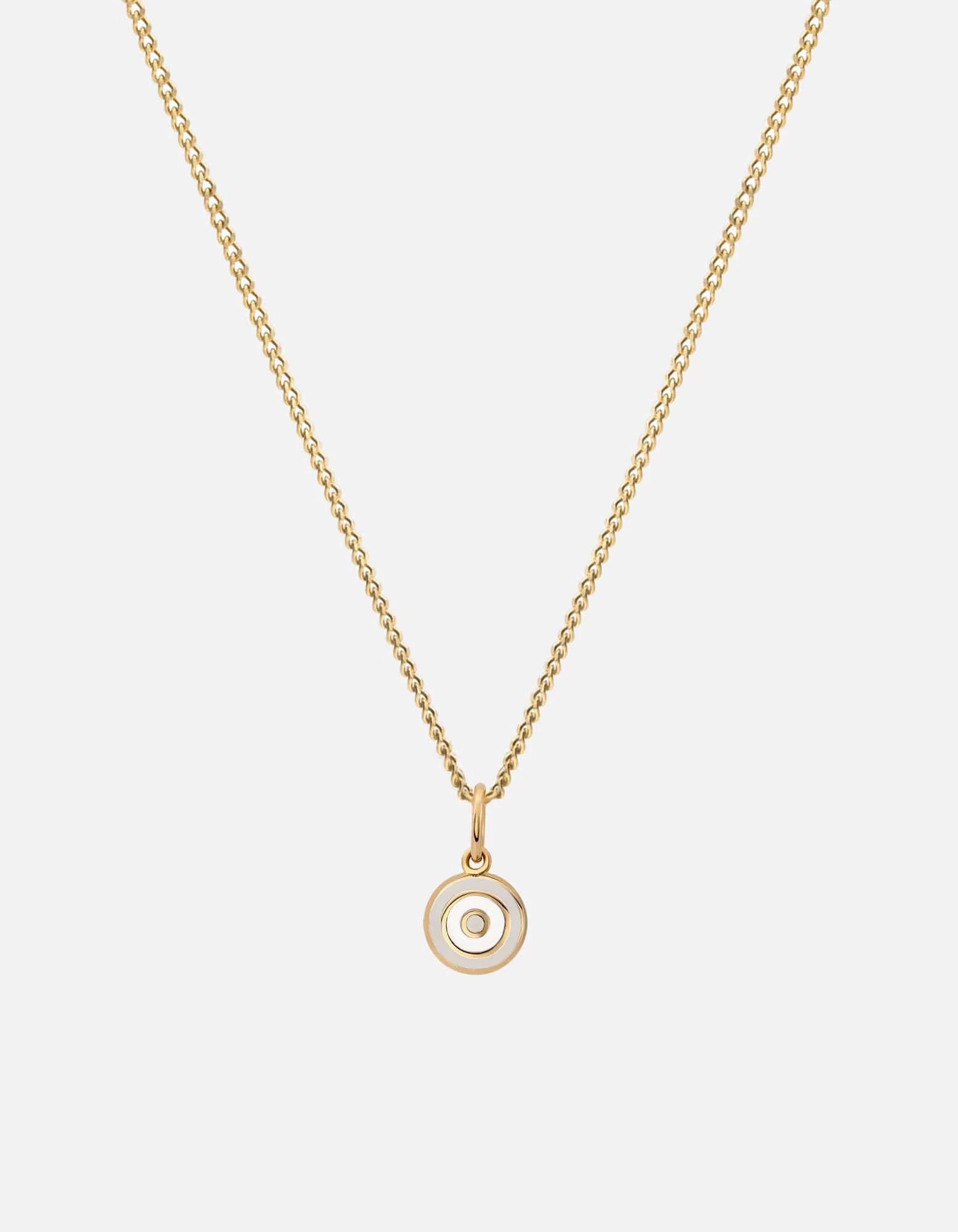 Ojos Necklace, Gold Vermeil/Black 11 Ojos Necklace, Gold Vermeil/Black - Image 9