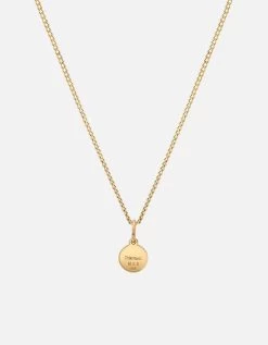 Ojos Necklace, Gold Vermeil/Green -Online Fashion Accessories 103 0610 color skyblue 05