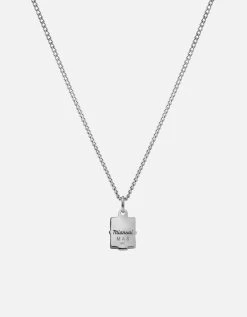 Otis Onyx Necklace, Sterling Silver 9 Otis Onyx Necklace, Sterling Silver -Online Fashion Accessories 103 0616 color black 04