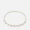 Sania Pearl Choker, Gold Vermeil -Online Fashion Accessories 103 0622 color polishedgoldwpearls 01