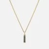 Slim Totem Topaz Necklace, Gold Vermeil -Online Fashion Accessories 103 0634 color blue 01