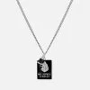 Skoll Onyx Necklace, Sterling Silver/Black 1 Skoll Onyx Necklace, Sterling Silver/Black -Online Fashion Accessories 103 0647 color black 01
