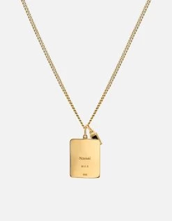 Skoll Onyx Necklace, Gold Vermeil/Black -Online Fashion Accessories 103 0648 color black 04