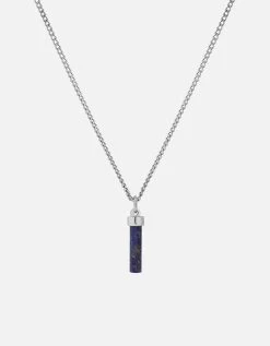 Remi Lapis Necklace, Sterling Silver