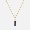 Remi Lapis Necklace, Gold Vermeil 2 Remi Lapis Necklace, Gold Vermeil -Online Fashion Accessories 103 0660 color blue 01 53444c3c 52b6 4b52 a57f 1bcf55605aa1