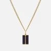 Duo Lapis Necklace, Gold Vermeil 2 Duo Lapis Necklace, Gold Vermeil -Online Fashion Accessories 103 0692 color blue 01