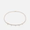 Calla Choker, Gold Vermeil -Online Fashion Accessories 103 0834 color 2letterspolishedgoldwpearls 01
