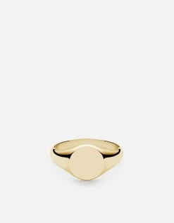 Signet Ring, 14k Gold