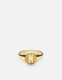 Signet Ring, 14k Gold -Online Fashion Accessories 104 0192 color polishedgold 05 7d492d83 7b09 4f7e b451 83ea0a9608dd