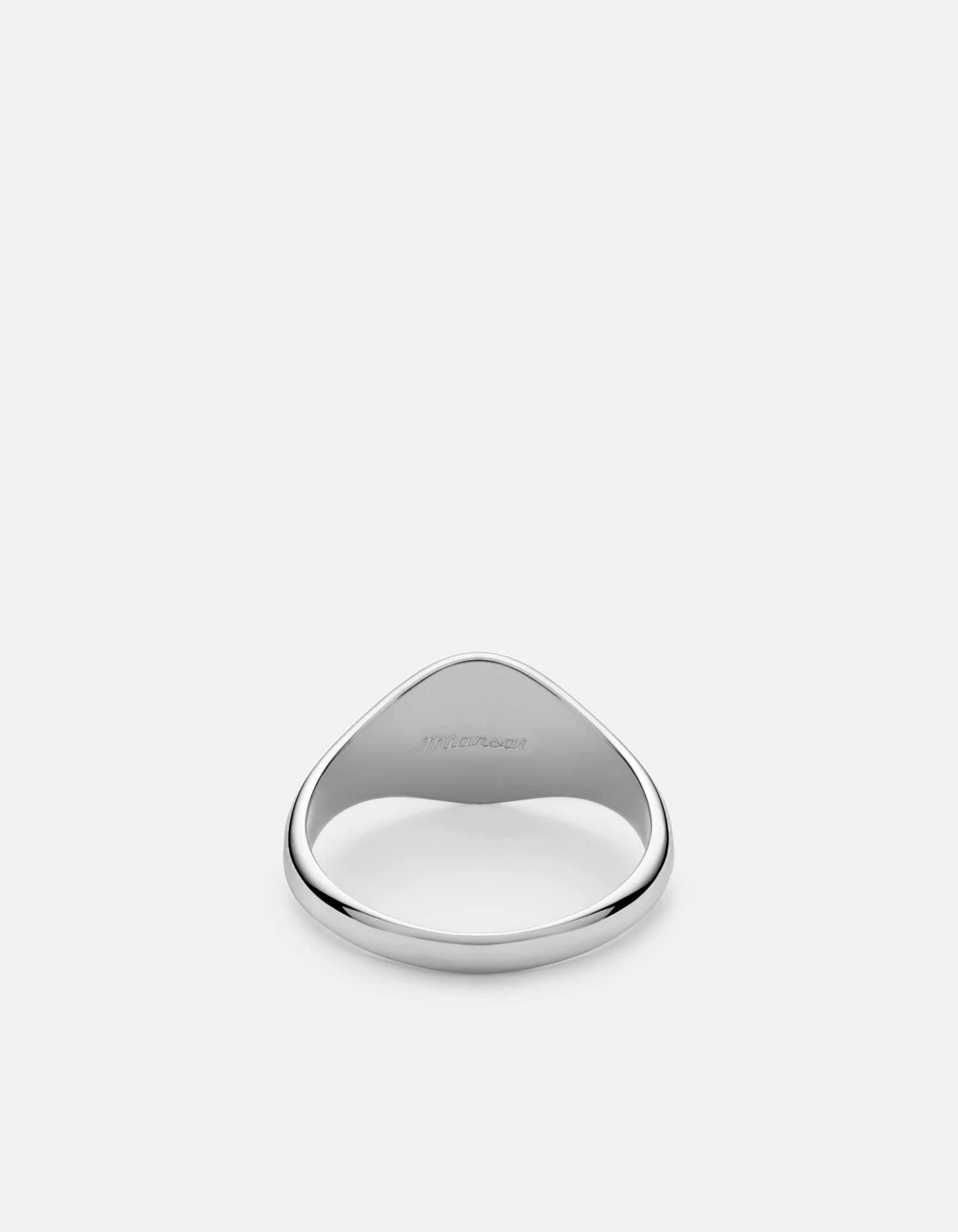 Solar Signet Ring, Sterling Silver 4 Solar Signet Ring, Sterling Silver - Image 2