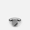 Square Step Ring, Sterling Silver/Black Enamel -Online Fashion Accessories 104 0336 color black 01 d58e0d38 298c 4c7a 8f6b 35af32af7a9c