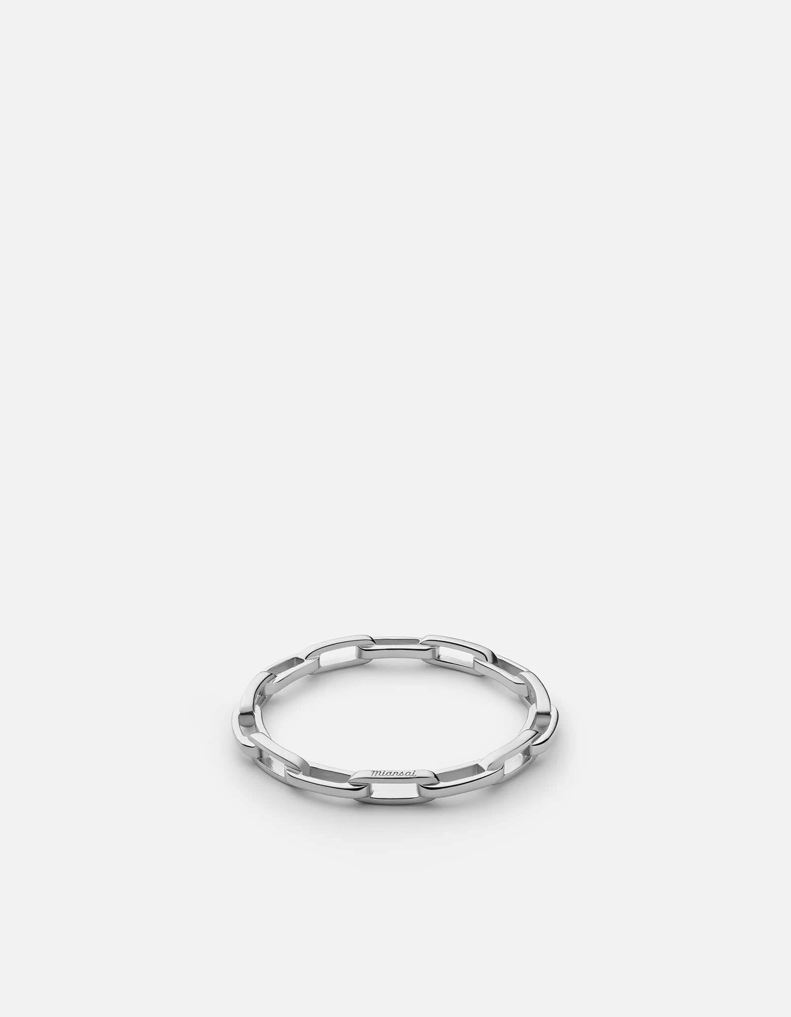 Volt Link Ring, Sterling Silver 4 Volt Link Ring, Sterling Silver - Image 2