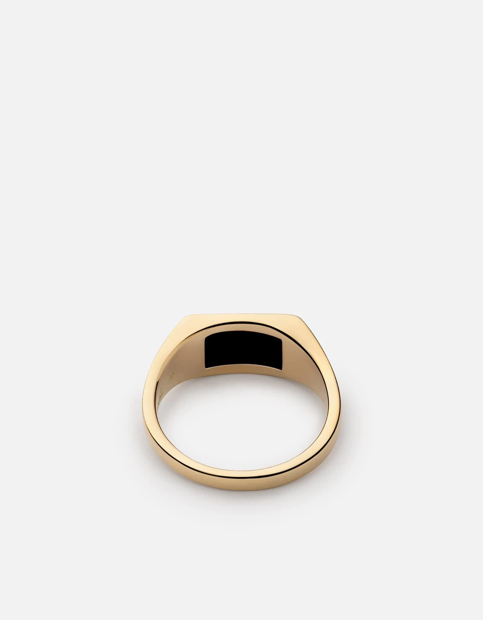 Lennox Onyx Ring, Gold 4 Lennox Onyx Ring, Gold - Image 2