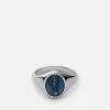 Fortuna Ring, Sterling Silver/Blue -Online Fashion Accessories 104 0370 color blue 01