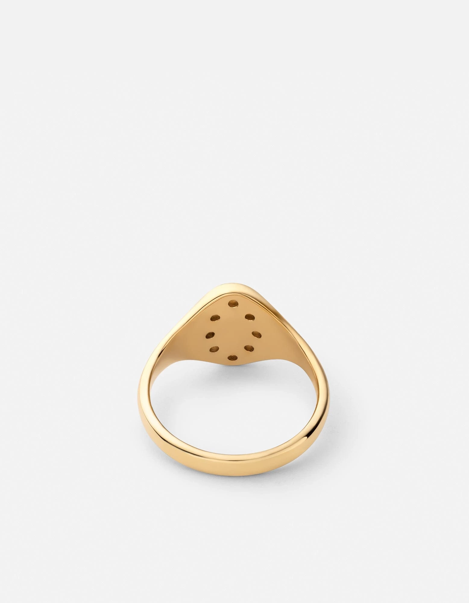 Octo Ring, Gold Vermeil/Diamonds 4 Octo Ring, Gold Vermeil/Diamonds - Image 2