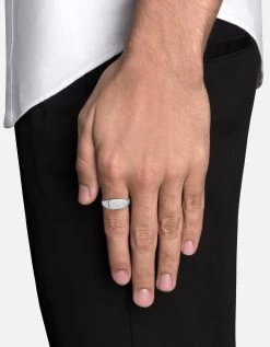 Arden Ring, Sterling Silver -Online Fashion Accessories 104 0488 color polishedsilver 03