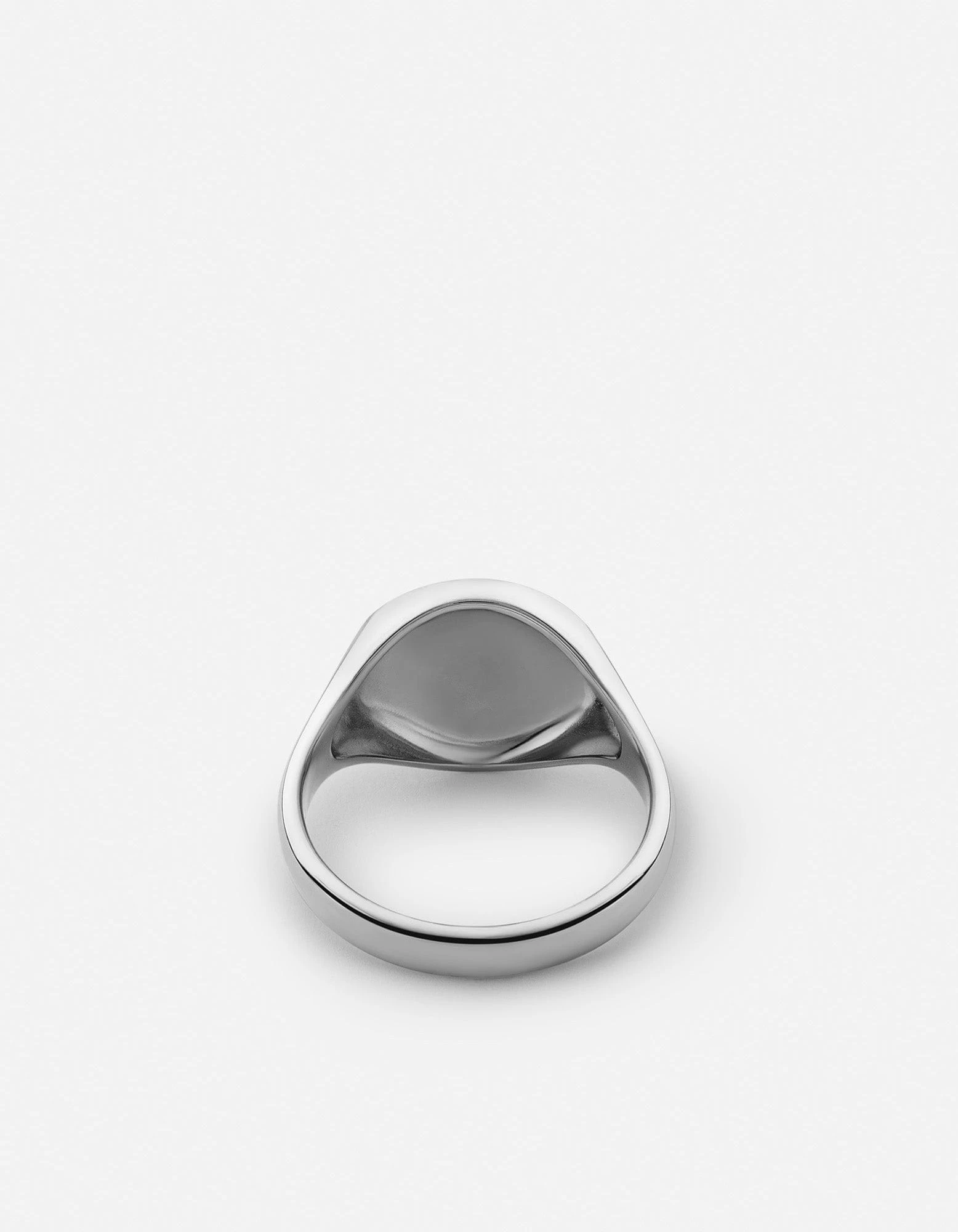 Wells Signet Pinky Ring, Sterling Silver 4 Wells Signet Pinky Ring, Sterling Silver - Image 2
