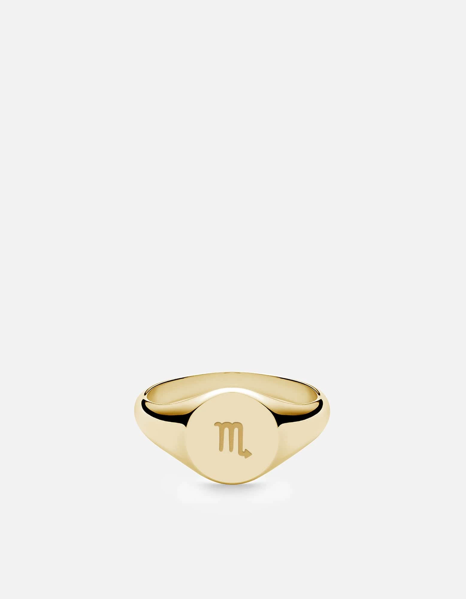 Astro Signet Ring, 14k Gold - Image 15