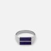 Duo Lapis Ring, Sterling Silver -Online Fashion Accessories 104 0546 color blue 01