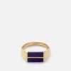 Duo Lapis Ring, Gold Vermeil -Online Fashion Accessories 104 0547 color blue 01