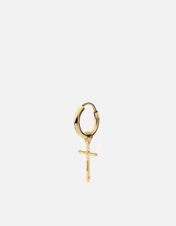 Crux Huggie Earring, Gold Vermeil 7 Crux Huggie Earring, Gold Vermeil -Online Fashion Accessories 105 0185 color polishedgold 02 154f84d6 9068 455a afe3 1874ddc0a412