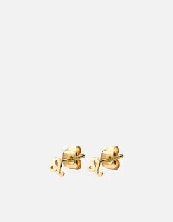 Astro Studs, 14k Gold -Online Fashion Accessories 105 0202 color leopolishedgold 01