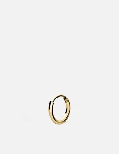 Aeri Huggie Earring, Gold -Online Fashion Accessories 105 0211 color polished14kgold 01