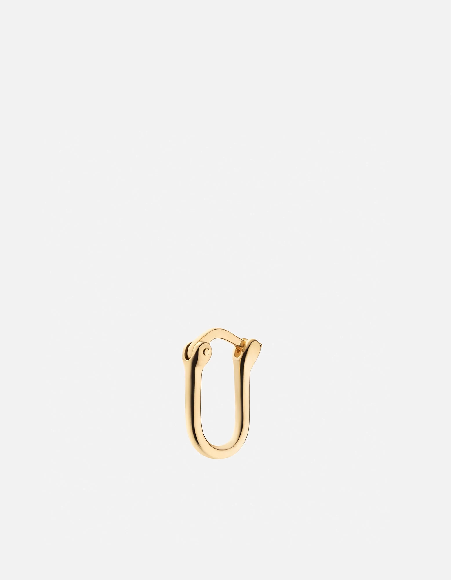 Ronan Huggie Earring, Gold Vermeil 3 Ronan Huggie Earring, Gold Vermeil