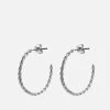Rope Chain Hoop Earrings, Sterling Silver 2 Rope Chain Hoop Earrings, Sterling Silver -Online Fashion Accessories 105 0300 color polishedsilver 01 069ad80e ac32 472a b0d5 0161cf1f9d34