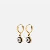 Ojos Huggie Earrings, Gold Vermeil/Blue -Online Fashion Accessories 105 0334 color bluepair 01 e4a69f2a 091a 4c88 9e37 d3720d0905b1