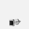 Valor Onyx Stud Earring, Sterling Silver -Online Fashion Accessories 105 0335 color black 01 dcccef58 21ac 4197 a94f b6865f19ab9f