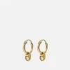 Pyper Huggie Earrings, Gold Vermeil -Online Fashion Accessories 105 0440 color polishedgold 01
